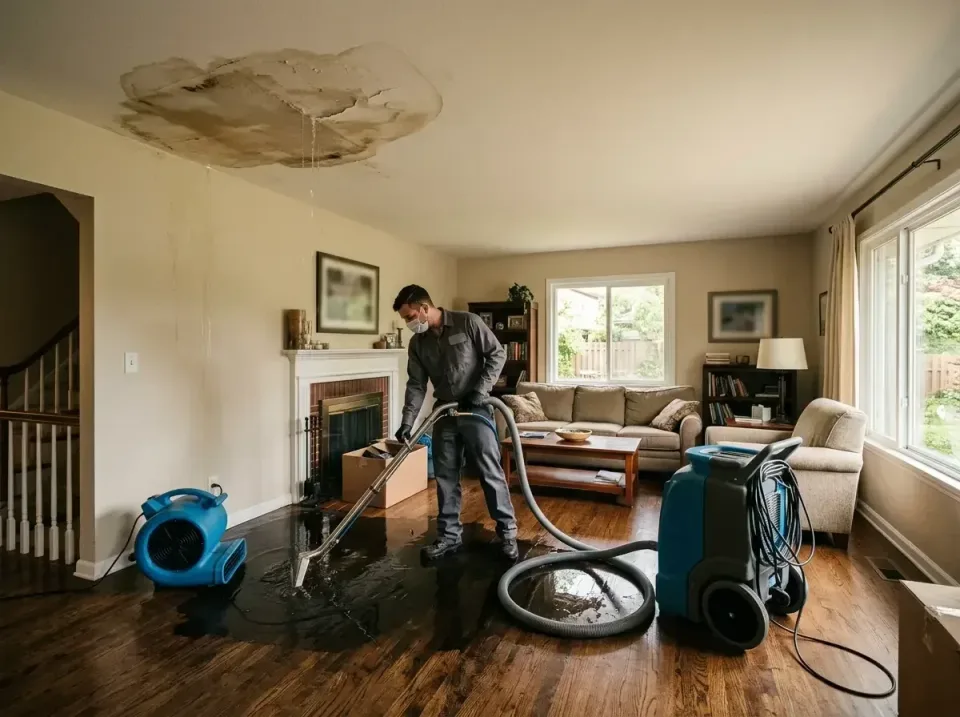 attic-pipe-burst-ceiling-drip-008 — frequently asked questions, Water Damage Restoration & Carpet Care in Altamont, IL